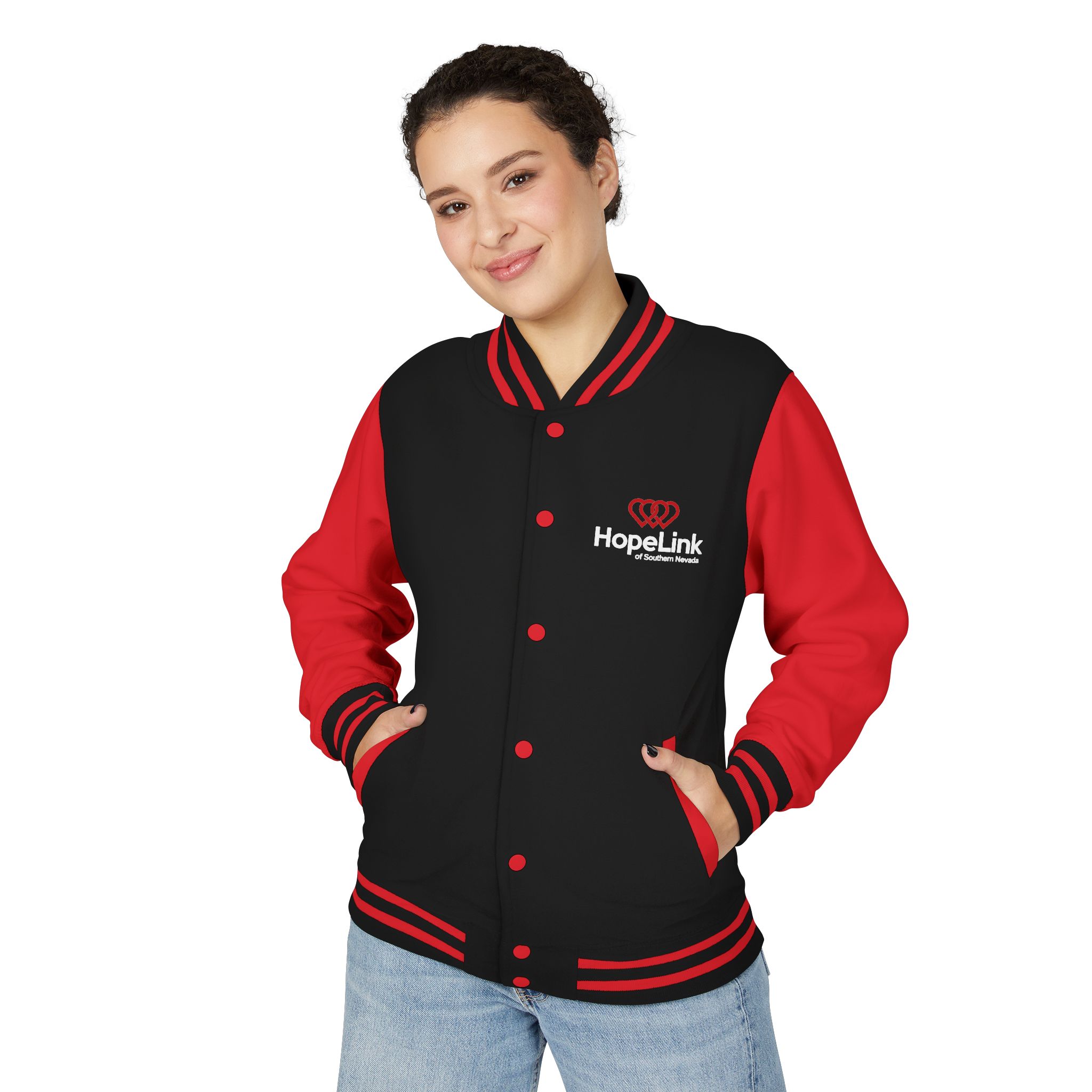 HopeLink Letterman Jacket (Unisex) - Image 7