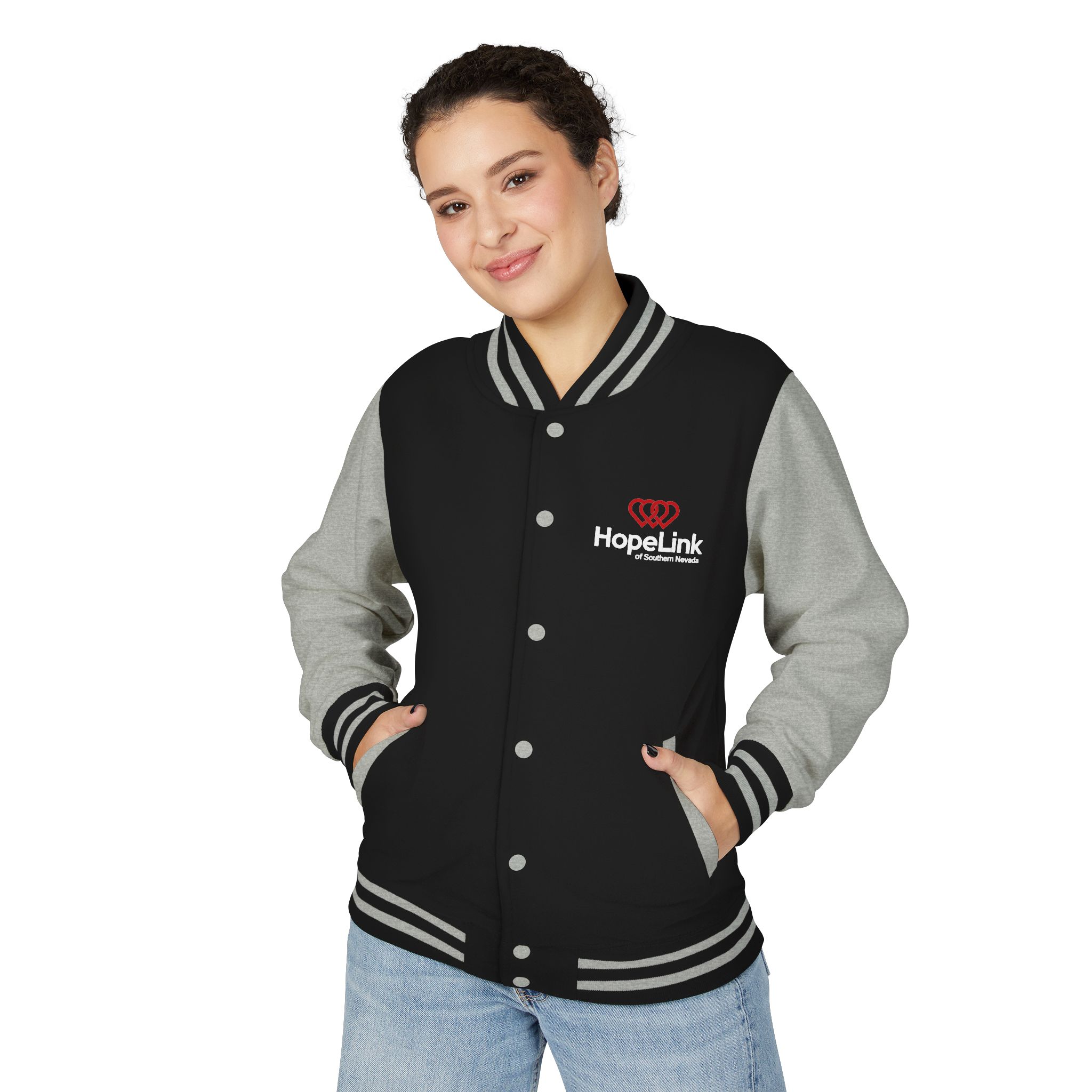 HopeLink Letterman Jacket (Unisex) - Image 3